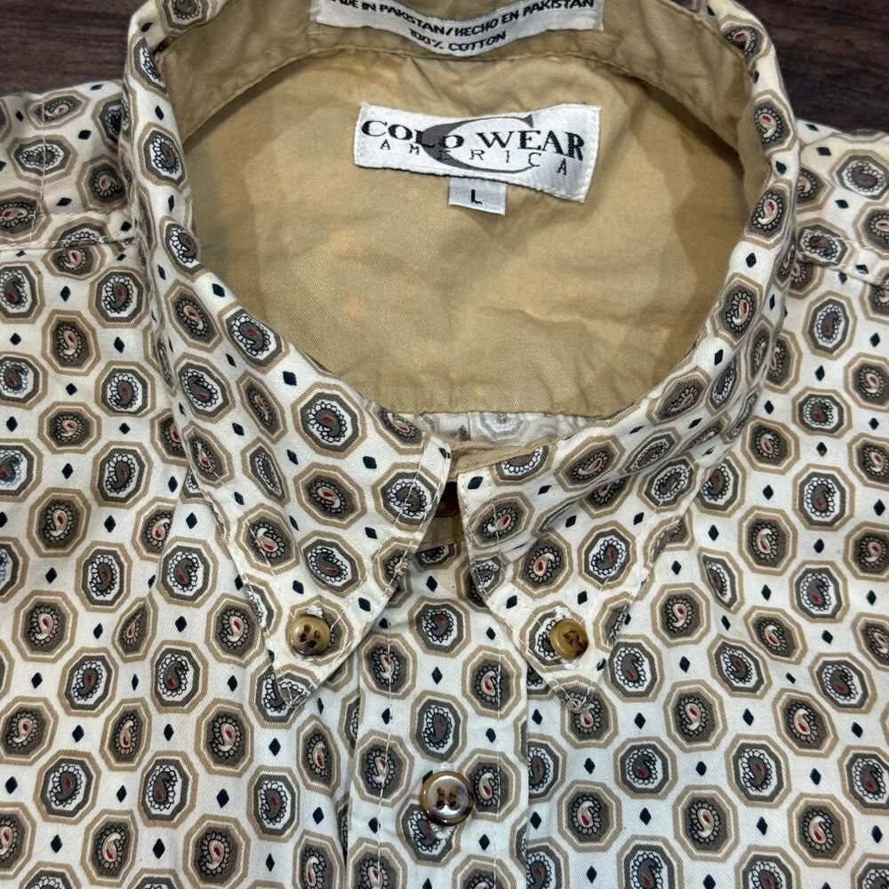 Vintage Colo Wear America Long Sleeve Button  Shirt - Picture 3 of 8
